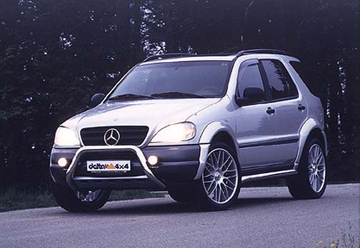 Mercedes Benz ML320 tuning by BRABUS Lorinser and Delta 4x4 accesories for 